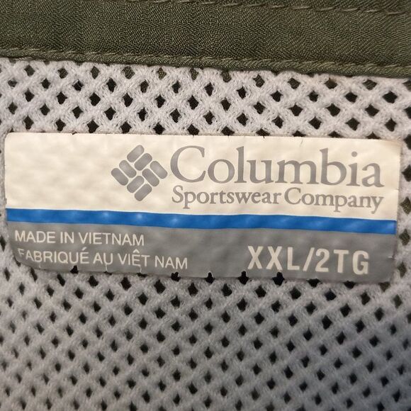 Columbia Sportswear Men's 2 XL Long Sleeve Button down Omni-Shade  Shirt - Picture 2 of 12